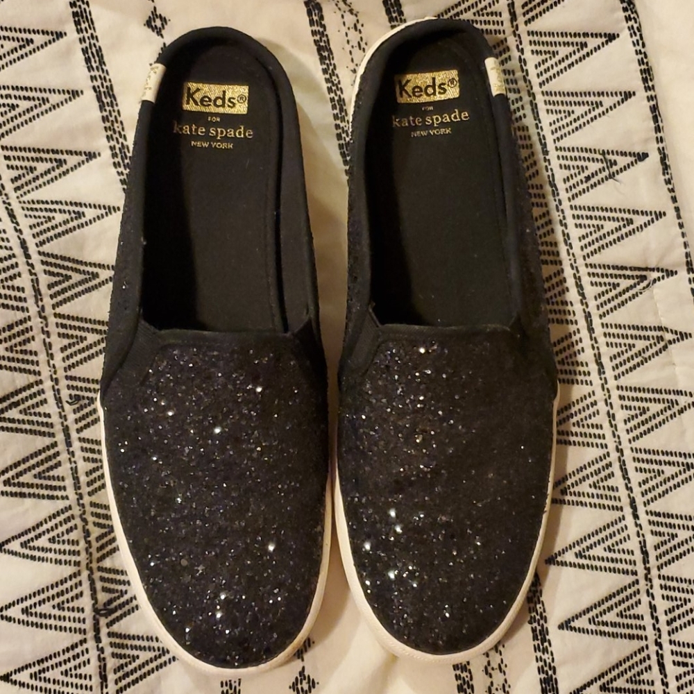 Brand new sparkling kate spade keds